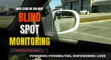 Lexus RX 350: Blind Spot Monitoring Feature Explained