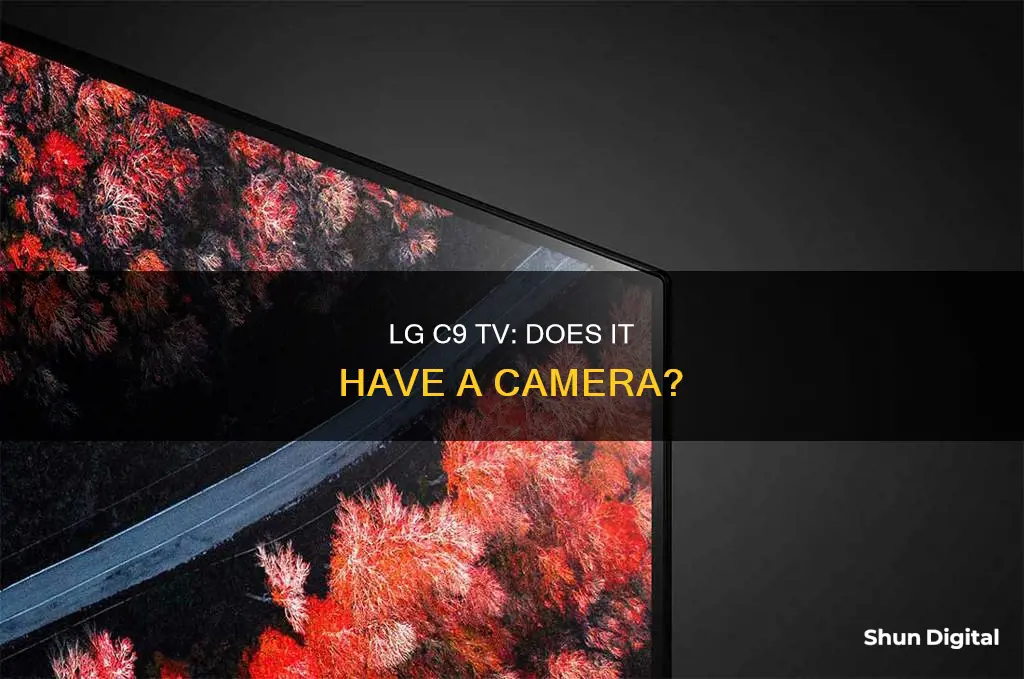 does lg c9 tv have camera