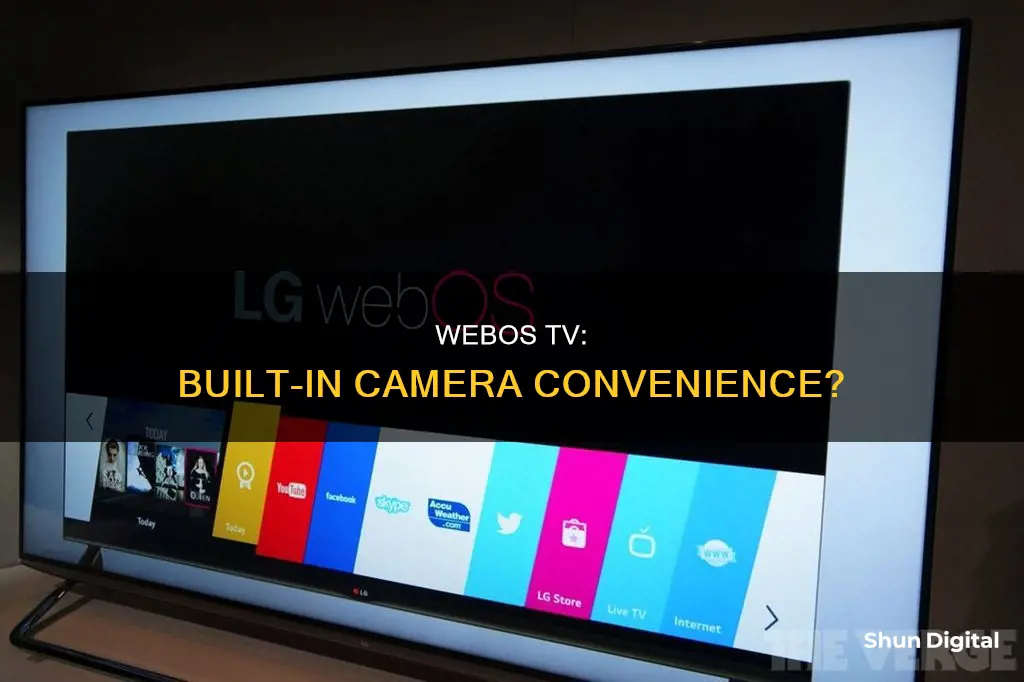 does lg webos tv have a camera