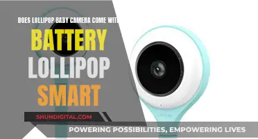 Lollipop Smart Baby Camera: Battery Included?