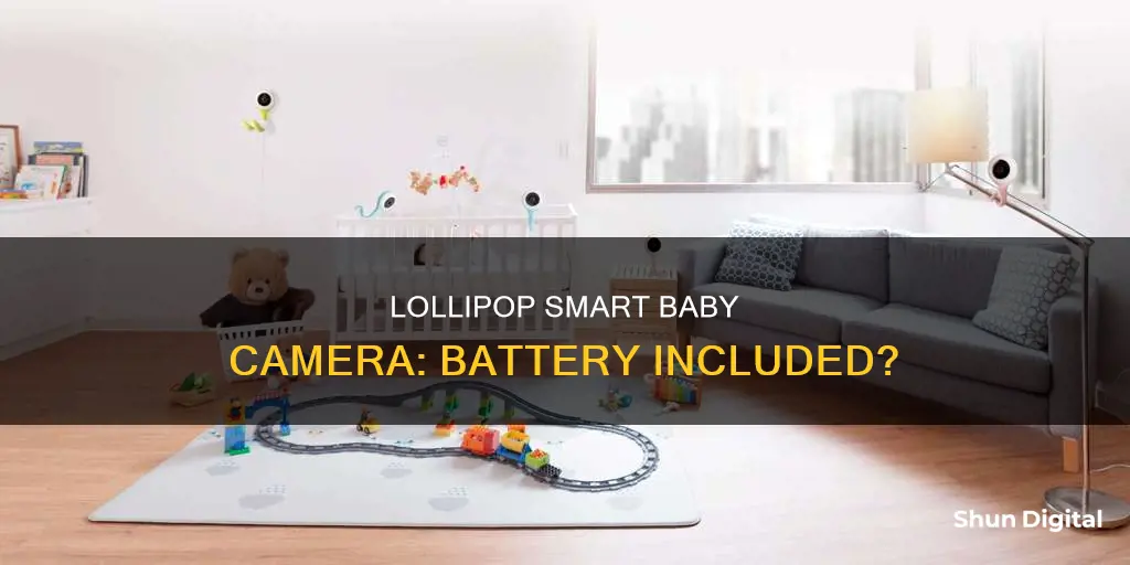 does lollipop baby camera come with battery lollipop smart