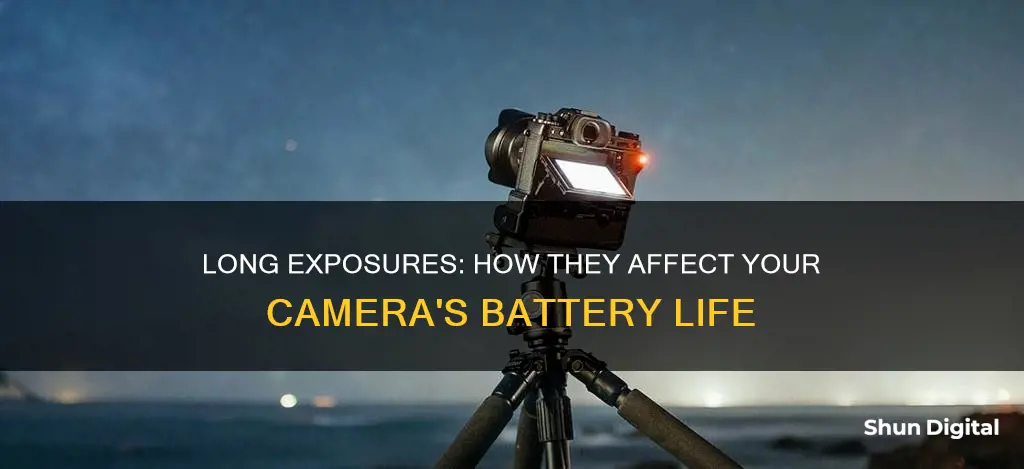 does long exposure shooting kill your camera battery faster