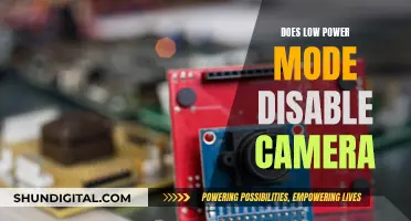 Low Power Mode: Camera Disabled or Not?