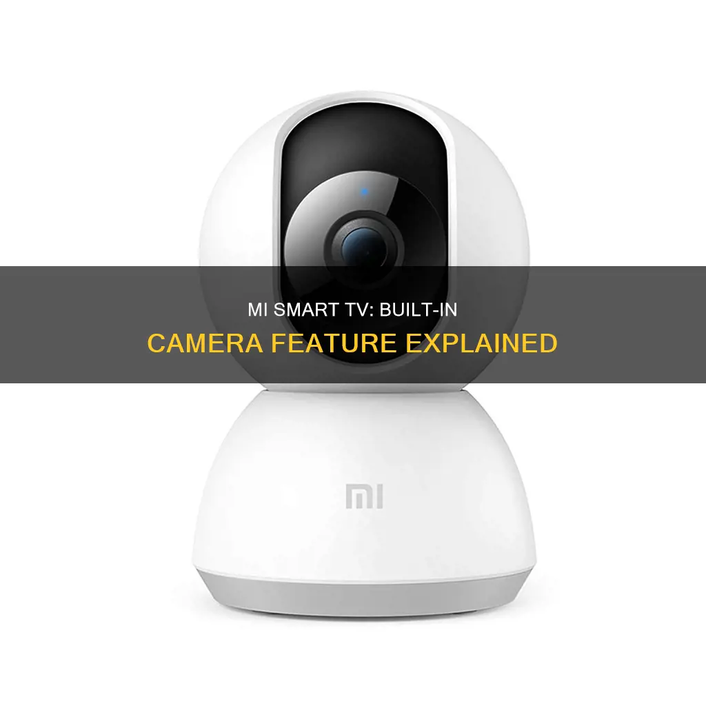 does mi smart tv has camera