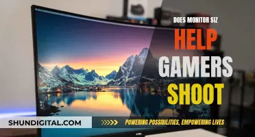 Monitor Size: Helping Gamers Shoot Better?