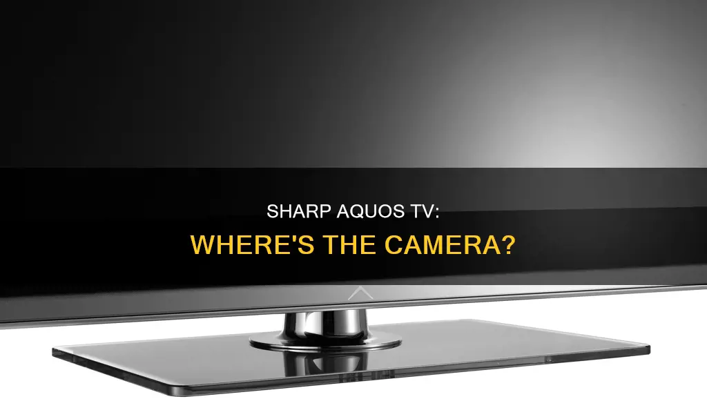 does my sharp aquos tv have a camera