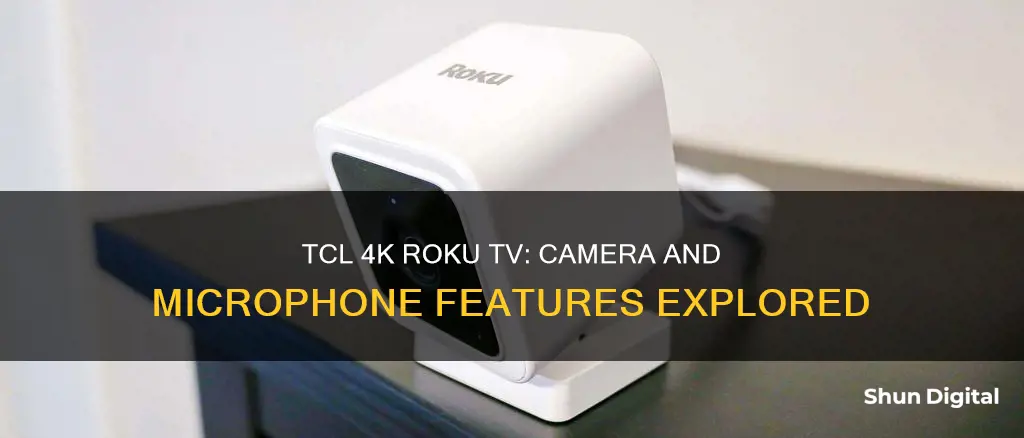 does my tcl 4k roku tv 65 camera and microphone