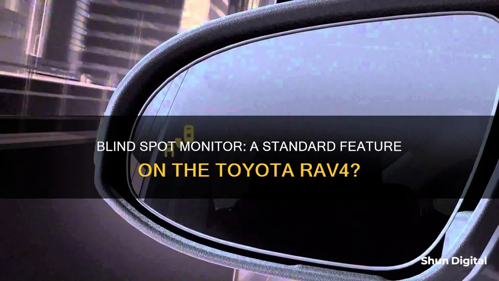 does rav4 have blind spot monitor