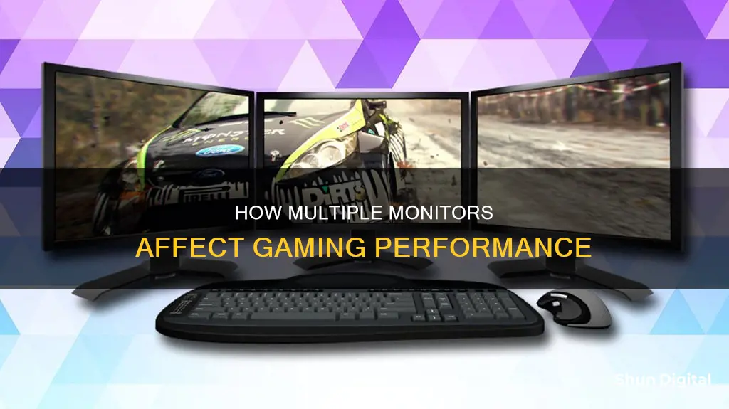 does running 3 monitors affect gameplay and performance