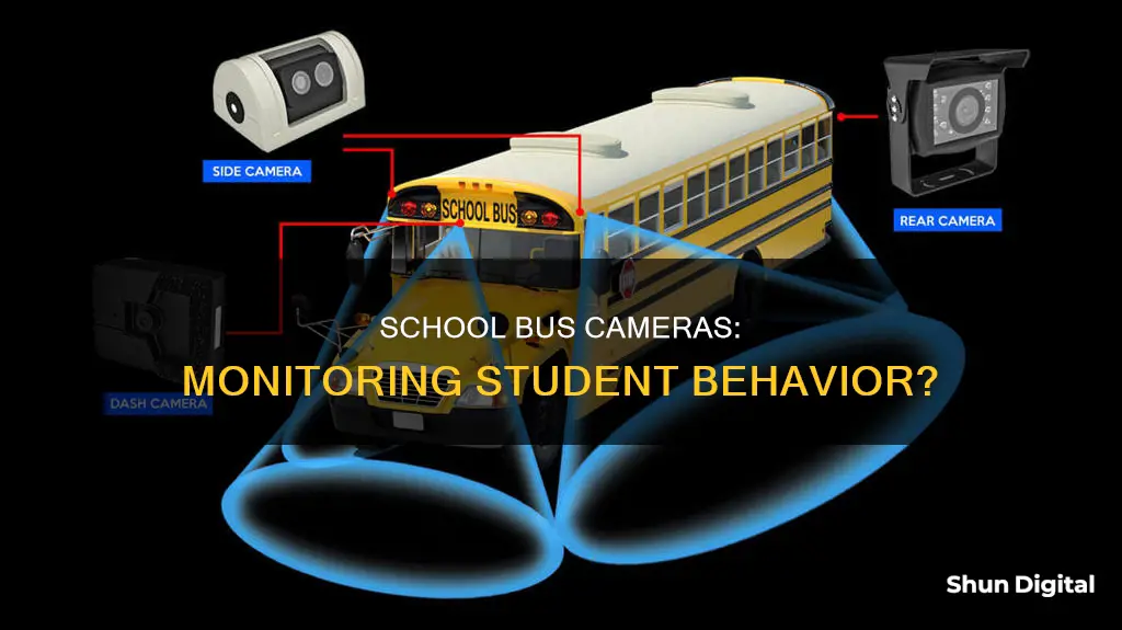 does school bus has camera to watch kids being bad