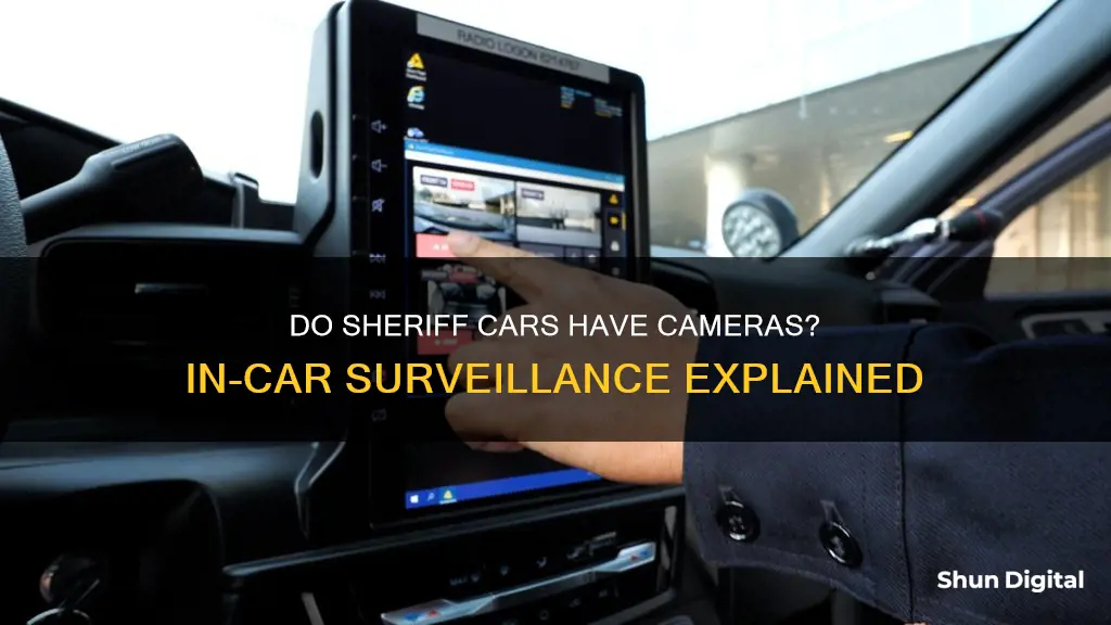 does sheriff car have camera