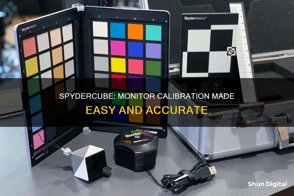 does spydercube calibrate monitors