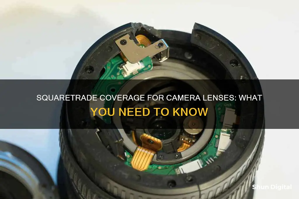 does squaretrade cover camera lenses