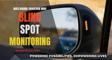 Subaru Crosstrek: Blind Spot Monitoring Feature Explained