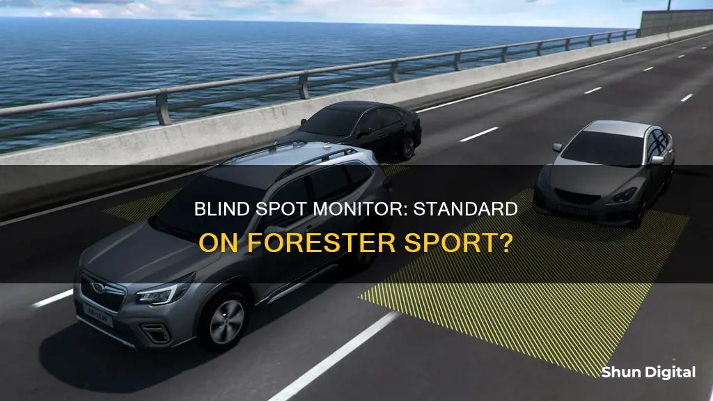 does subaru forester sport have blind spot monitor