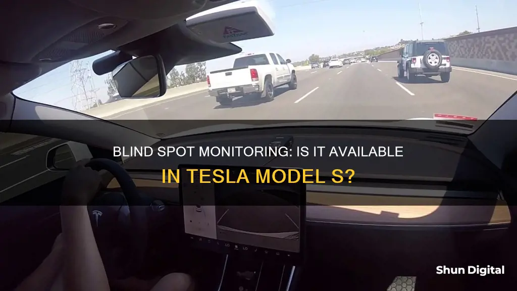 does tesla model s have blind spot monitor