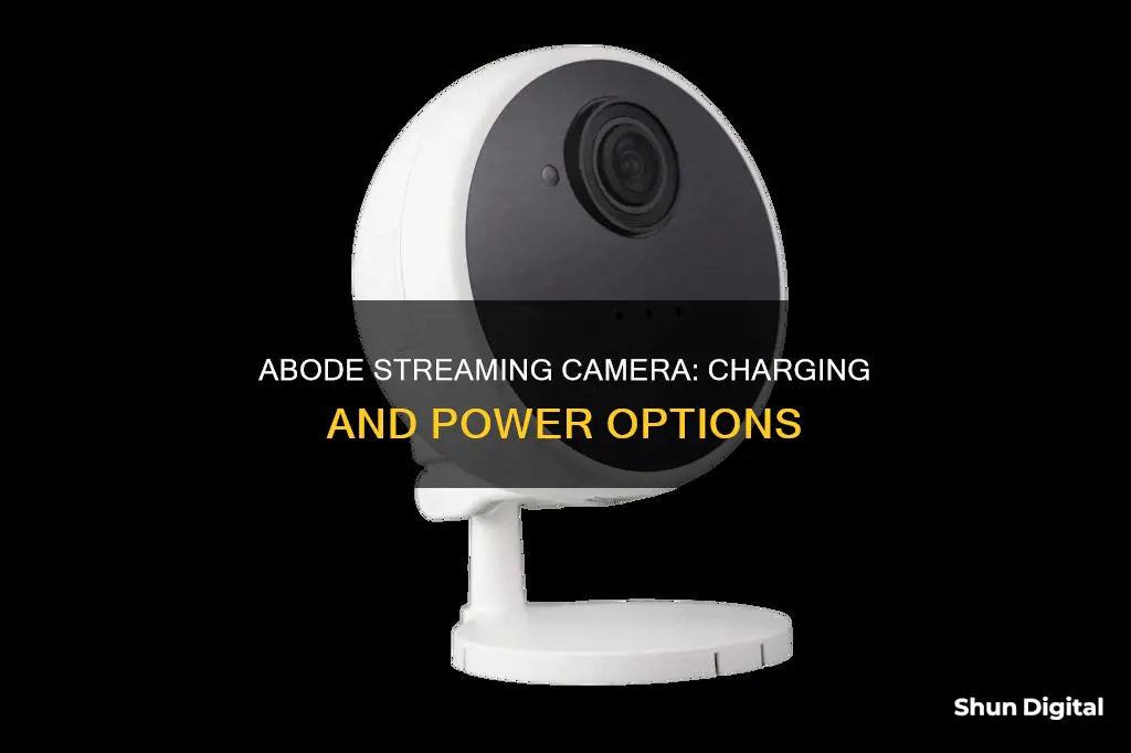 does the abode streaming camera charge