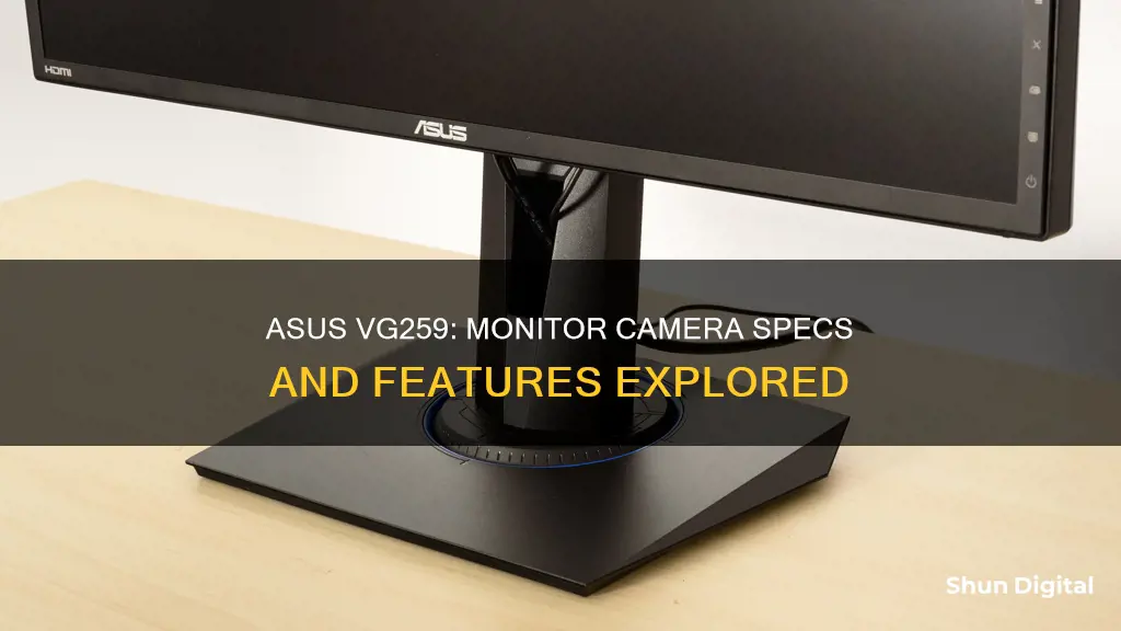 does the asus vg245 monitor have a camera