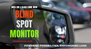 Blind Spot Monitor: Standard or Optional on E-Class?