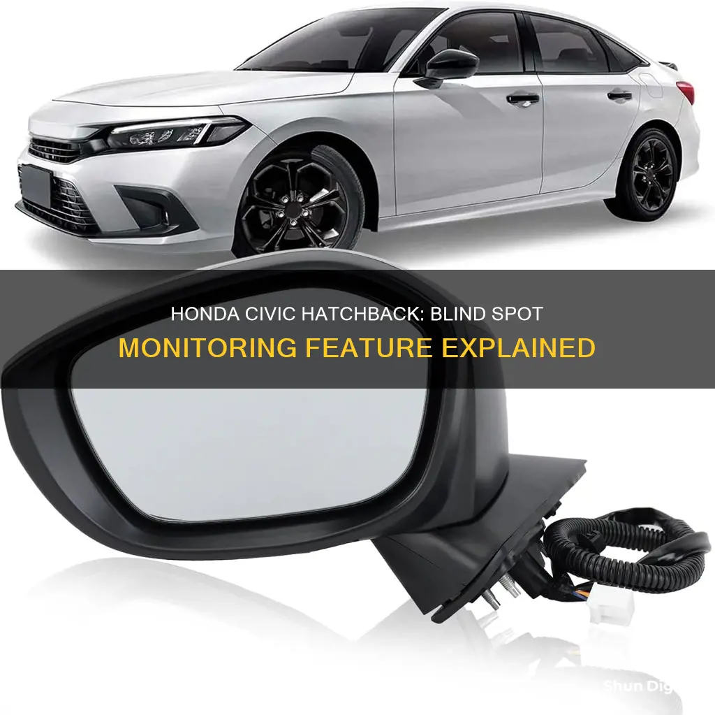 does the honda civic hatchback have blind spot monitoring