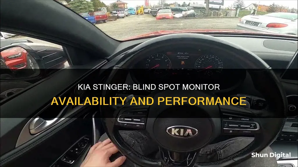 does the kia stinger have blind spot monitor