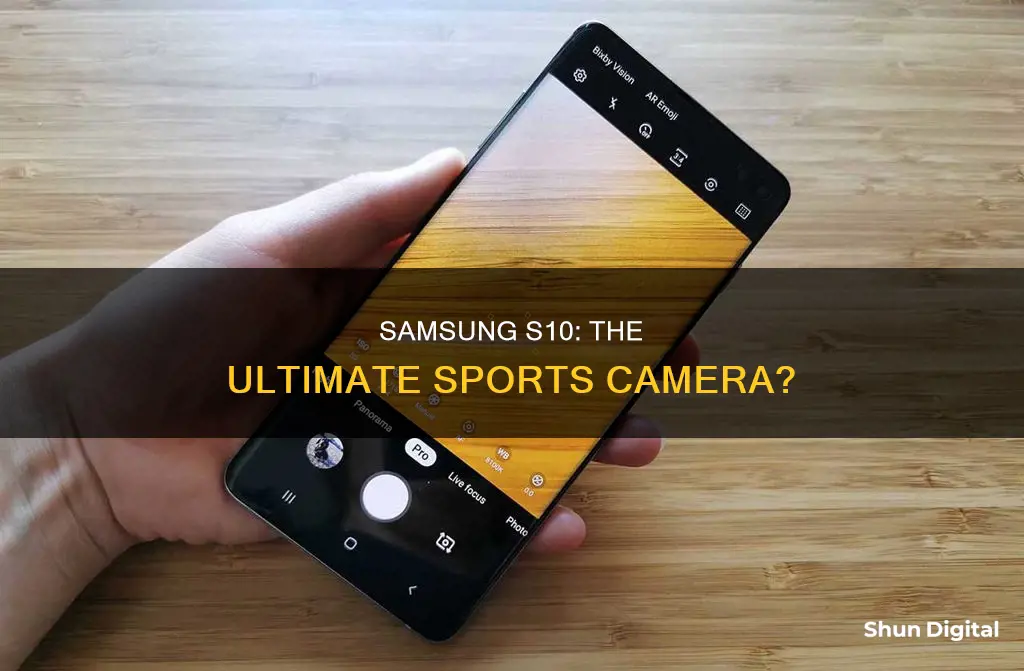 does the s10 have sport camera mode