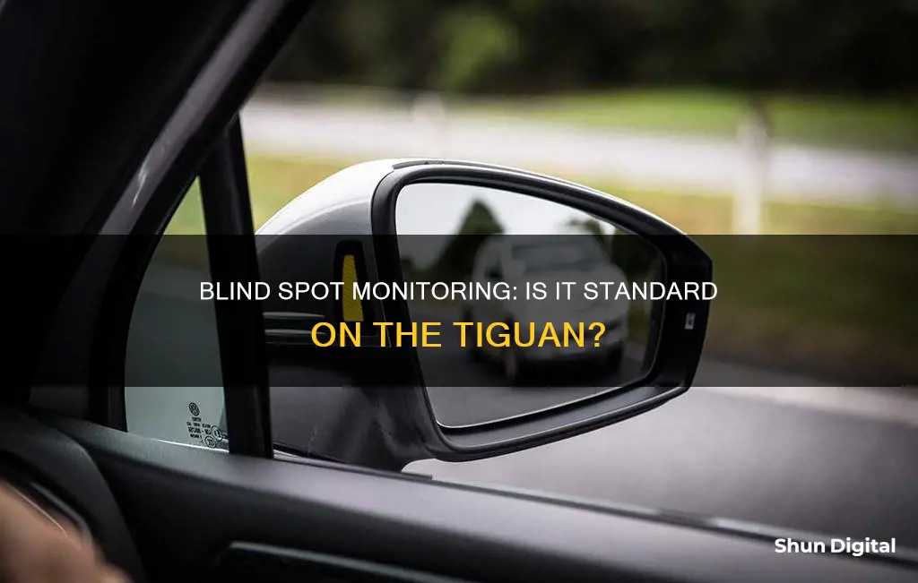 does tiguan have blind spot monitoring