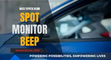 Blind Spot Monitor: Does Toyota's System Beep?