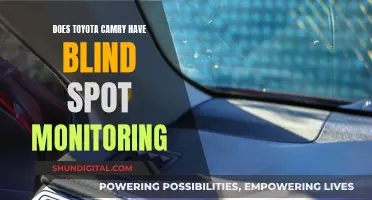 Blind Spot Monitoring: Is It Available on Toyota Camry?