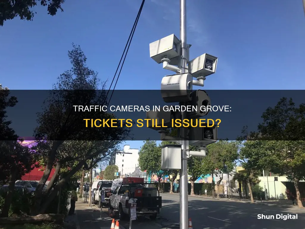 does traffic camera still give tickets in garden grove