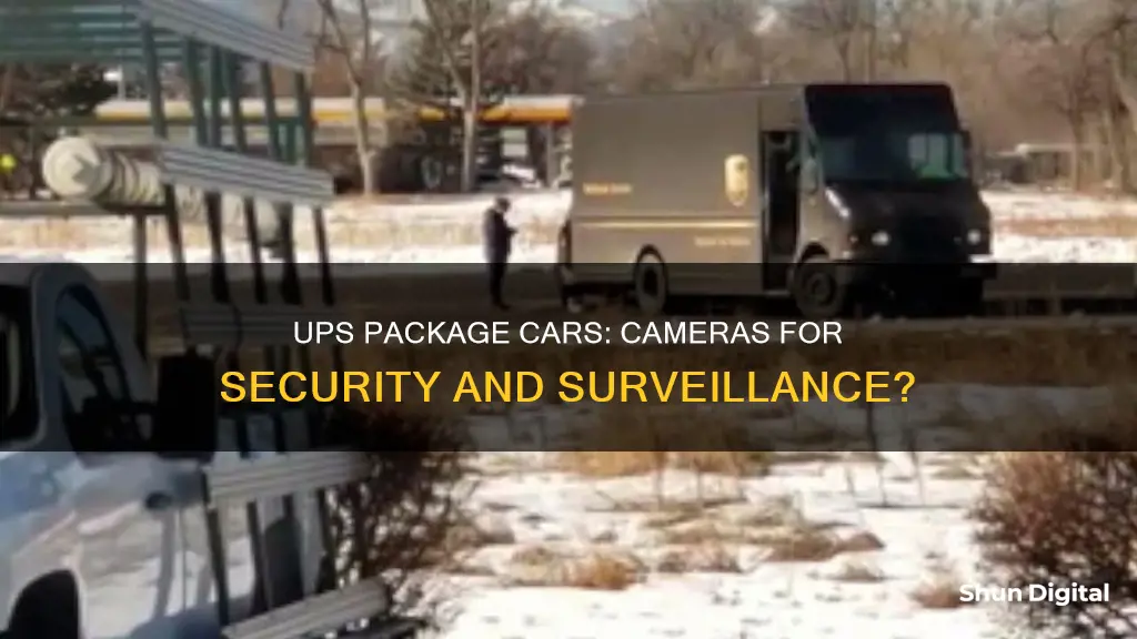 does ups have cameras in package cars