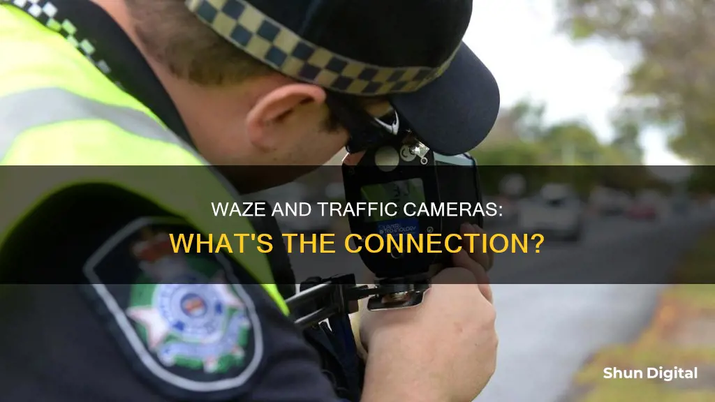 does waze report traffic cameras