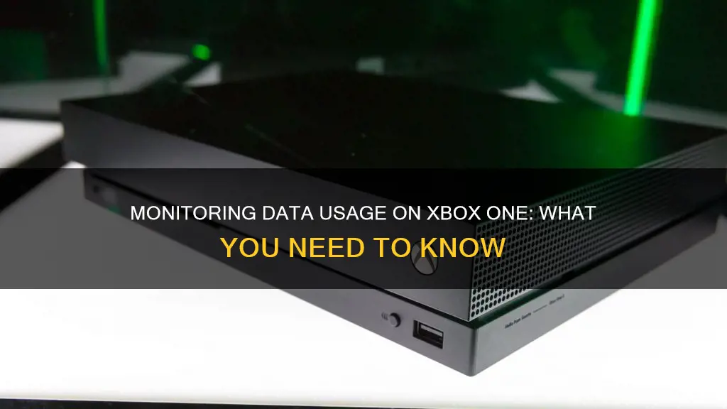 does xbox 1 monitor data usage