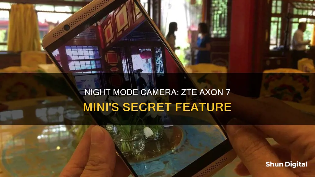 does zte axon 7 mini have night mode camera