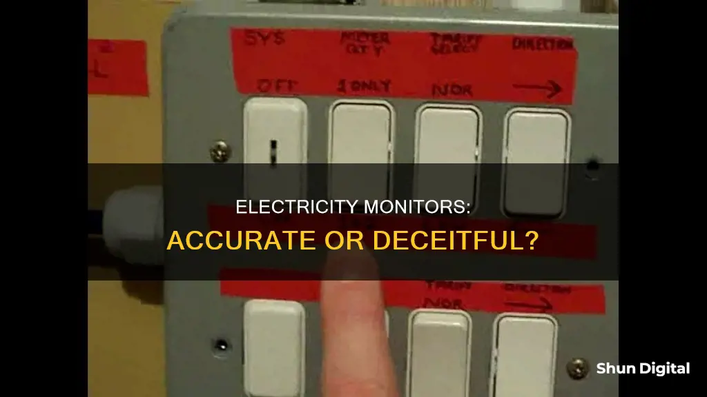 how accurate are electricity usage monitor accuracy