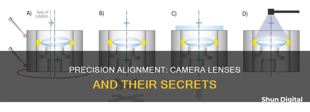 how are camera lenses aligned