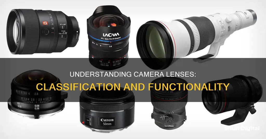 how are camera lenses classified