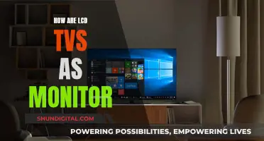 LCD TVs: The Pros and Cons as PC Monitors