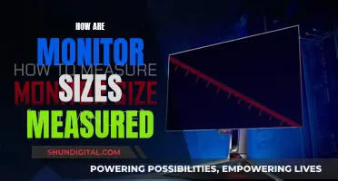 Understanding Monitor Sizes: Diagonal Measurement Method Explained