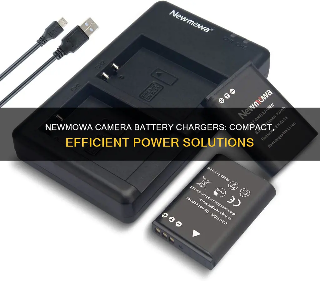 how are newmowa camera battery chargers