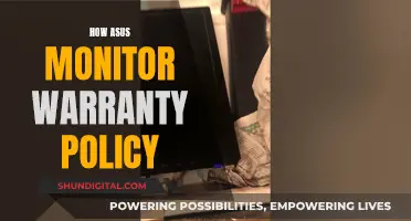 Asus Monitor Warranty Policy: What You Need to Know