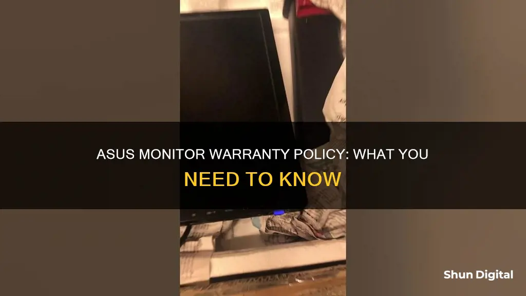 how asus monitor warranty policy