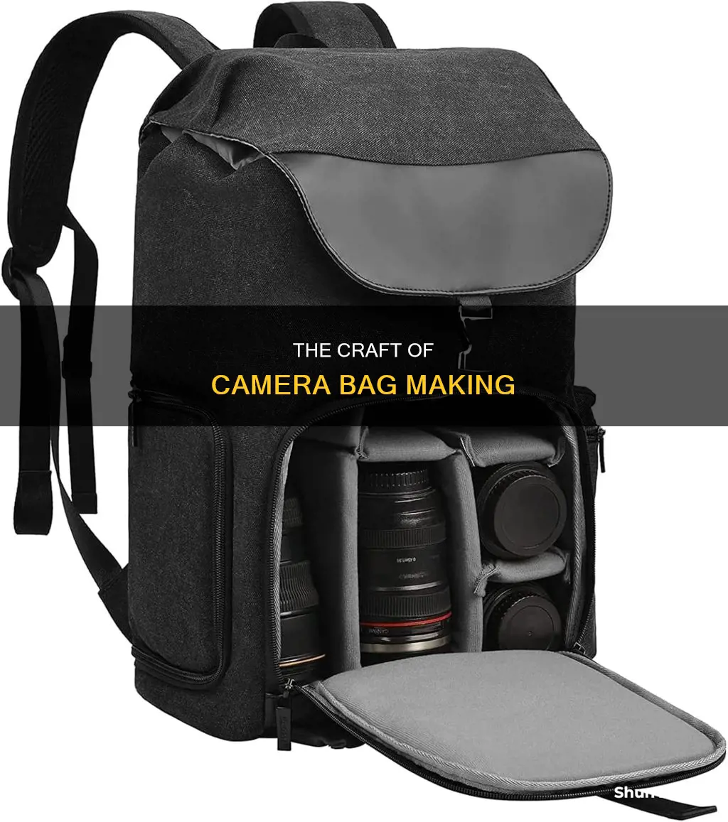 how camera bags are made