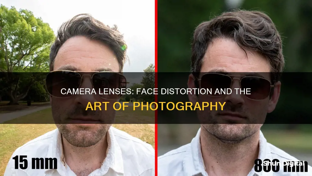 how camera lenses distort faces