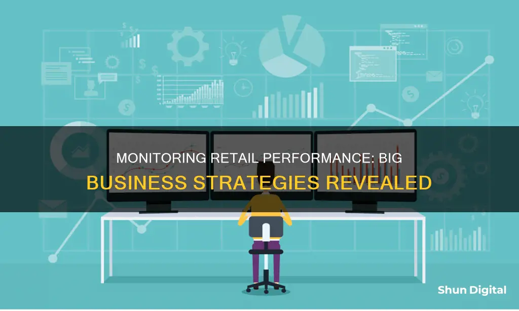 how do big companies monitor retail performance