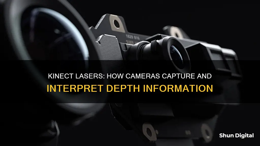 how do cameras see kinects lasers