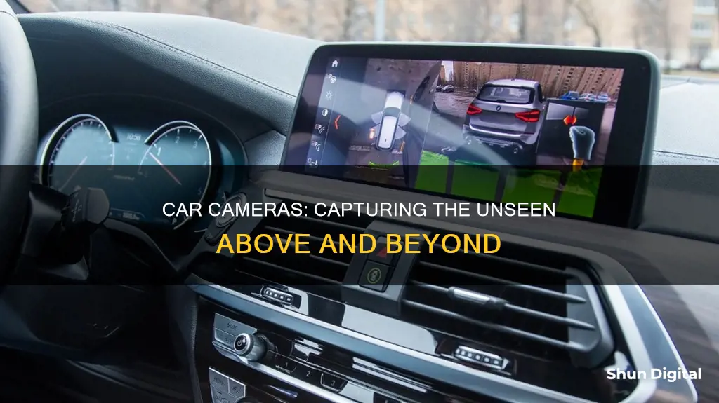 how do car cameras see above the cae