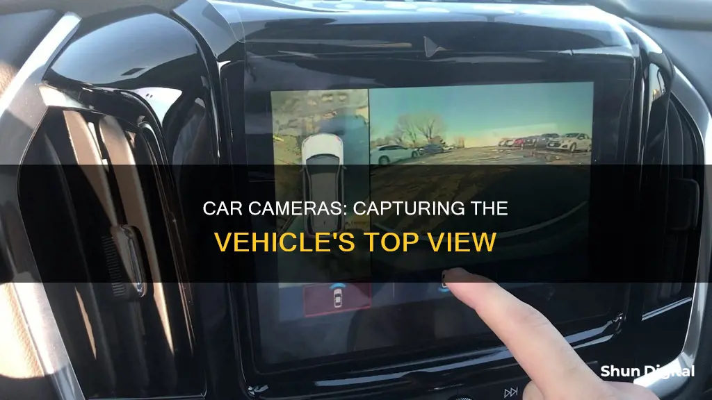 how do car cameras see the top of the car