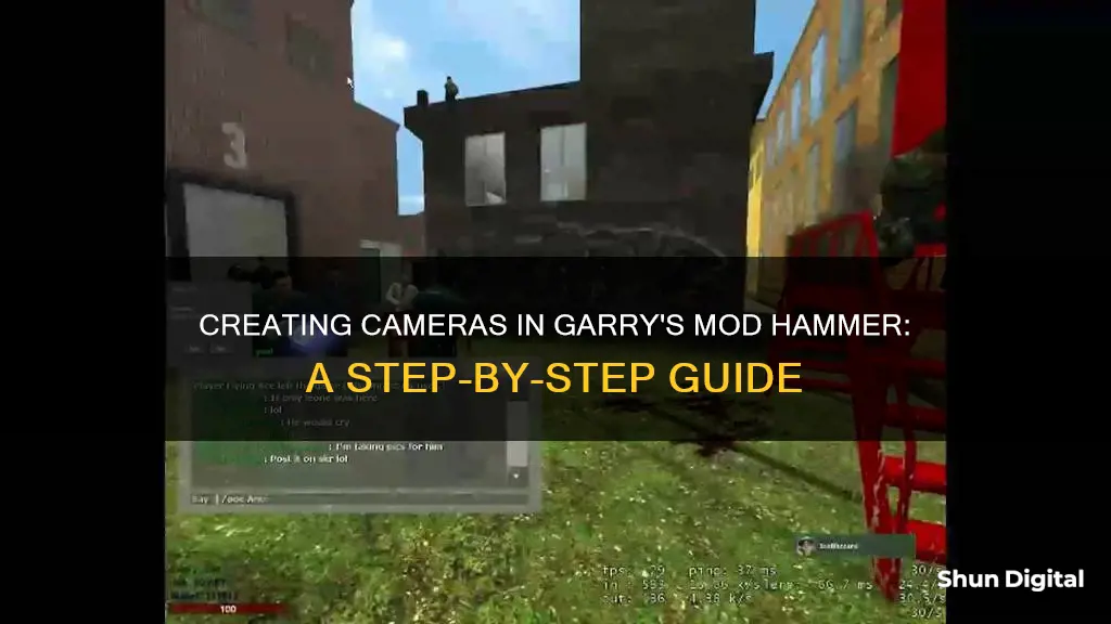 how do I create a camera in garry