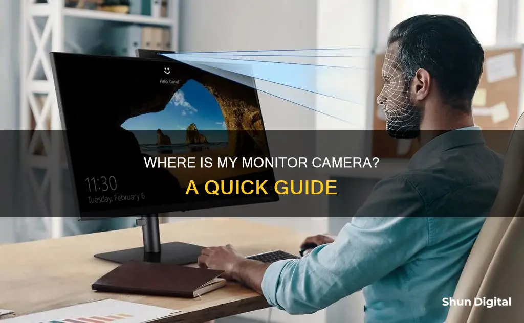 how do i find camera on my monitor